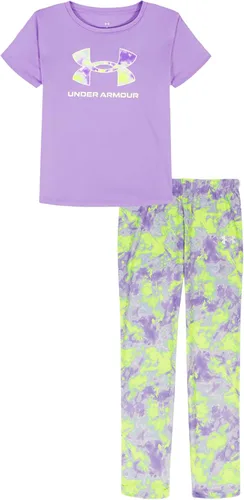 Vista 45 de Under Armour baby-girls Ua Terrazzo Leopard Heart SetShort Set