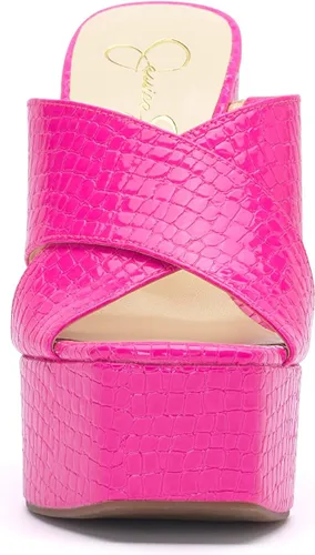 Vista 2 de Jessica Simpson Basima - Sandalias de tacón alto con plataforma para mujer