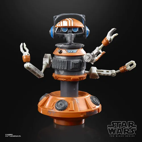 Vista 4 de Star Wars The Black Series DJ R-3X Toy - Figura de acción coleccionable de Star Wars Galaxy's Edge, juguetes para niños de 4 años en adelante