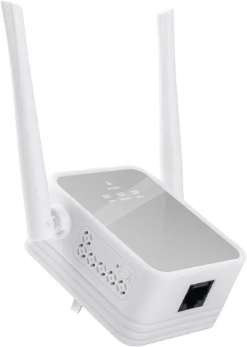 Vista 3 de Amplificador de señal TUOSHI actualizado 2025 de 1200 Mbps de alcance WiFi, cubre hasta 5000 pies cuadrados y 35 dispositivos, repetidor WiFi