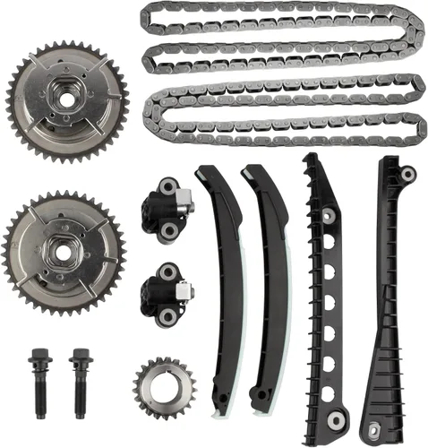 Vista 2 de BOXI Kit de cadena de distribución para Ford Explorer Sport Trac para F-150 Mustang/para Mercury Mountaineer 2006 2007 2008 2009 2010 4.6L V8 24V