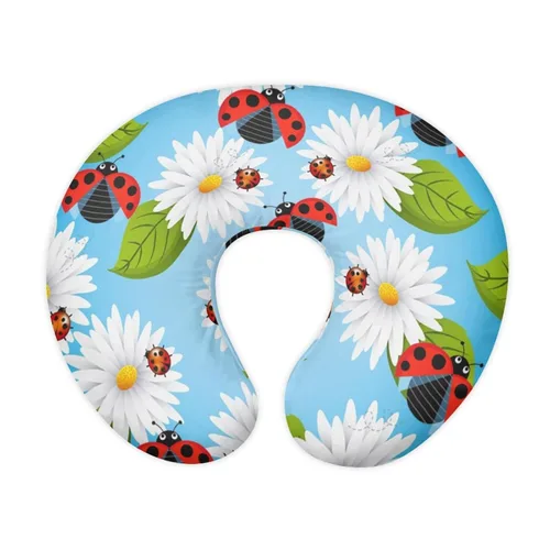 Vista 17 de Forchrinse Funda de almohada de lactancia con delfín azul para niñas, funda de almohada de lactancia para madres que amamantan, fácil de cuidar
