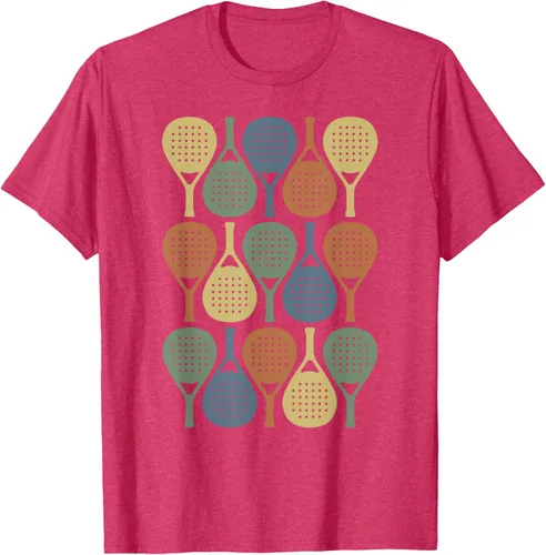 Vista 34 de Vintage Retro Padel Camiseta de Padel Sports Lover
