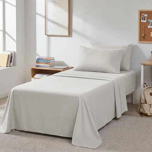 Vista 38 de Southshore Fine Living, Inc. Juego de sábanas de 4 piezas, 21 pulgadas de profundidad con sábana bajera, microfibra suave, sábana encimera de gran