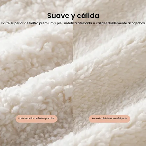 Vista 4 de EverFoams - Zapatillas de casa para mujer, suaves y cómodas, con espuma viscoelástica, para interior Beige