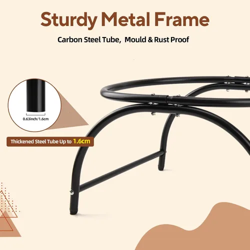 Vista 5 de LIFLIX - Cama elevada en forma de hamaca para gatos, cuna para gatos con malla lavable, cama para mascotas para gatitos, azul oscuro