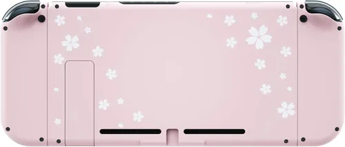 Vista 9 de eXtremeRate - Placa trasera para Nintendo Switch Console NS Joycon con carcasa de mando de mano con botones de juego completo carcasa de repuesto