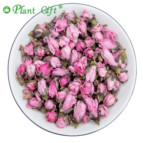 Vista 4 de Plant Gift 100% Té de flores de melocotón seco puro , flores de durazno 1.41 oz Sin OMG. Sin aditivos. Té de hierbas naturales flores de durazno
