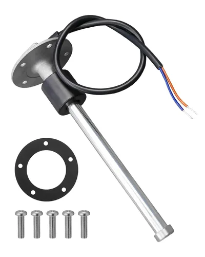 Vista 8 de Sensor de Nivel de Combustible, Agua y Gas de Acero Inoxidable Impermeable de 0-90ohm, Unidad de Envío de Tanque de Combustible para Barco de Unidad