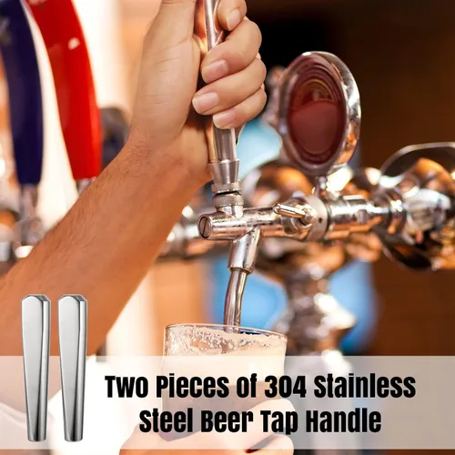 Vista 10 de 2 manijas para grifo de cerveza de acero inoxidable 304