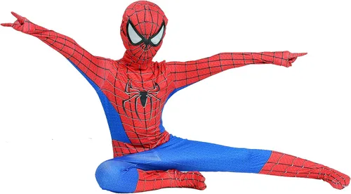 Vista 6 de CHENGMU Kids Superhero Costume Halloween Costume