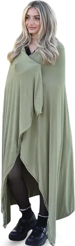 Vista 11 de K E L O R Luxury Cooling Travel Blanket - Stretchy, Lightweight Soft & Breathable Shawl Wraps for Women