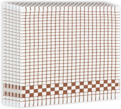 Vista 9 de Fecido - Paños de cocina clásicos con tejido de rizo de algodón en color oscuro