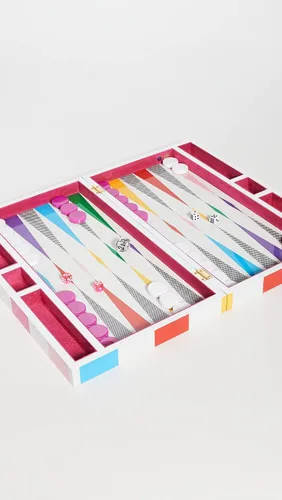 Vista 4 de Juego de Backgammon de Arcoíris Jonathan Adler para Mujeres