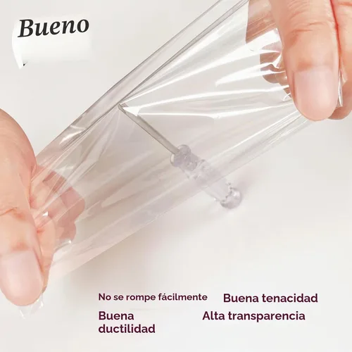 Vista 3 de mioule Bolsas retráctiles navideñas para cestas de regalo, 10 bolsas de plástico termorretráctiles de celofán de 16 x 24 pulgadas para cestas