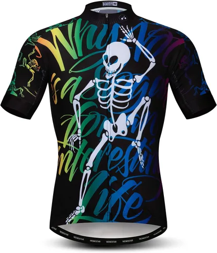 Vista 16 de Hotlion Verano Ciclismo Jersey Hombres Mountain Bike Jersey Secado rápido Bicicleta Camisa Manga Corta Ciclismo Ropa