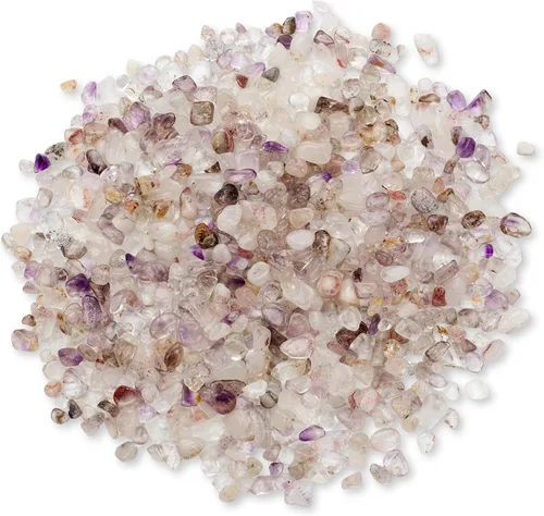 Vista 38 de Cherry Tree Collection - Chips de piedras preciosas de Amazonita pulida, 1/2 lb Natural Stone Pieces for Jewelry Making, Resin Crafts, Plants
