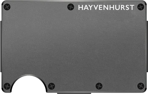 Vista 2 de Billetera de metal con clip para dinero Iron cartera Rfid
