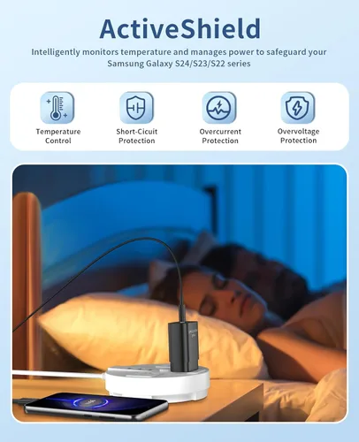 Vista 9 de Cargador Tipo C de Carga Rápida, Paquete de 2 Cargadores USB C Súper Rápidos de 25 W con Cable USB C de 6 Pies Compatible con Samsung Galaxy S24