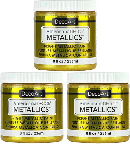 Vista 3 de Decoart DECADMTL-36.16 Americana DecoMetálico 8oz Baya