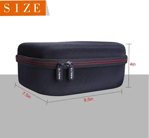 Vista 6 de L LTGEM Estuche rígido EVA para auriculares inalámbricos Xbox/Sony PlayStation Pulse 3D Auriculares inalámbricos (solo funda)