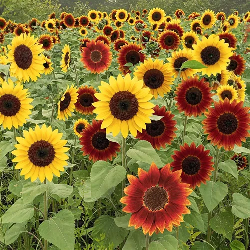 Vista 47 de Ferry Morse Mezcla para Todo Propósito Sol-Sombra a Granel Semillas de Flores Silvestres, 1 lb