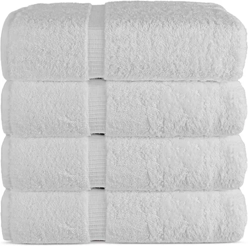 Vista 70 de Chakir Turkish Linens Toallas turcas de alta calidad 100% algodón para baño, toallas de baño grandes de 30 x 60 pulgadas (4 piezas, aguamarina)