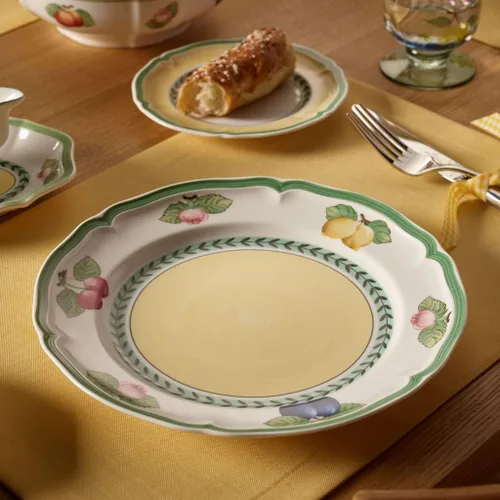 Vista 2 de Villeroy & Boch French Garden Fleurence - Plato llano de porcelana premium Coloreado