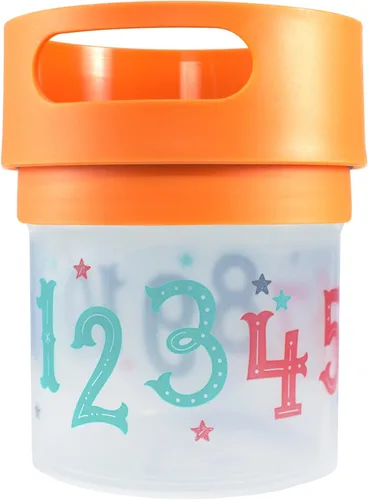 Vista 9 de Munchie Mug Taza de aperitivos a prueba de derrames, negro, tarro de 12 onzas, fabricado en los Estados Unidos
