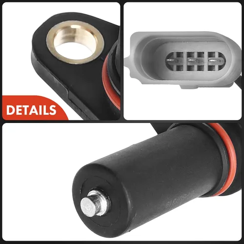 Vista 7 de Sensor de posición del cigüeñal del motor A-Premium, compatible con Volkswagen for Volkswagen Jetta 2000-2003, Beetle 2000-2005, Golf 2000-2004