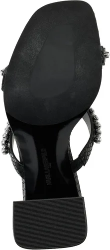 Vista 3 de Karl Lagerfeld Paris Women's Rayan Embellished Block Heel Sandal Heeled