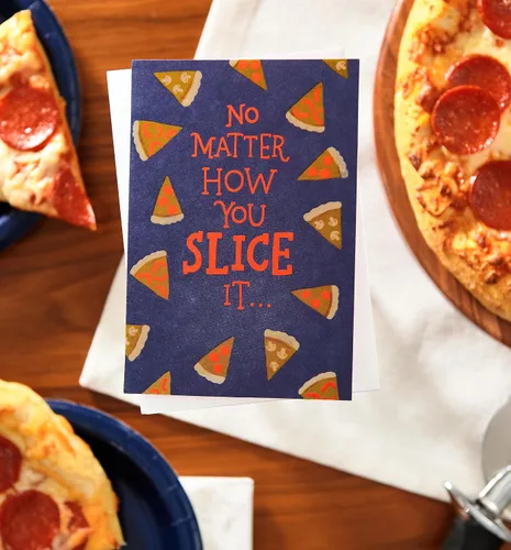 Vista 6 de American Greetings Tarjeta romántica divertida para marido (No Matter How You Slice It)
