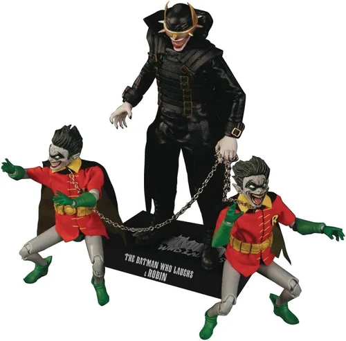 Vista 2 de FCBD 2023 Dark Nights Metal: The Batman Who Laughs with Robins DAH-063 DX Figura de acción