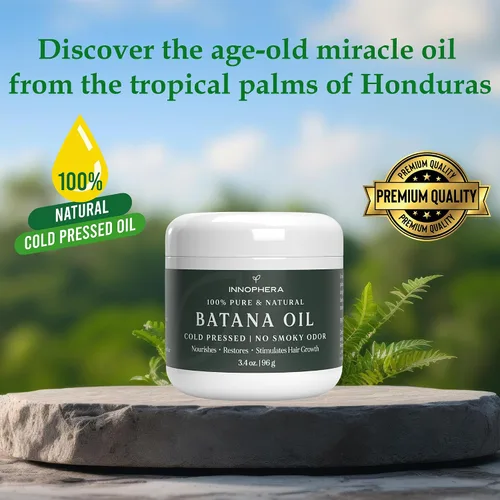 Vista 4 de Aceite de batana para el crecimiento del cabello, prensado en frío sin olor ahumado, 100% puro y natural de Honduras, nutre, hidrata y restaura