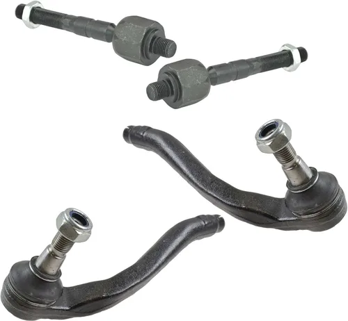 Vista 96 de TRQ Juego de varillas de acoplamiento delanteras interiores y exteriores, 4 piezas, compatible con Kia Soul 2014-2019 15-19 Soul EV