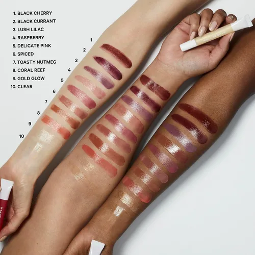 Vista 4 de Well People Lip Nurture - Bálsamo hidratante para hidratación y color transparente vibrante, suaviza y suaviza los labios, vegano y libre