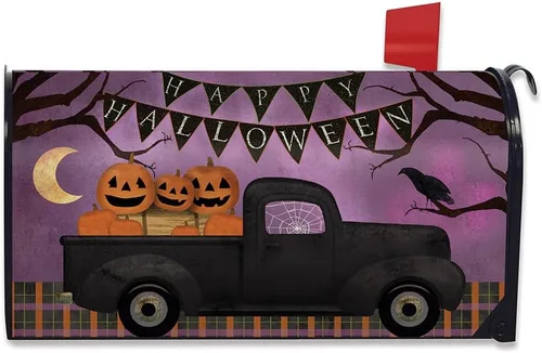 Vista 8 de Briarwood Lane Funda para buzón fantasma de Halloween Haunts