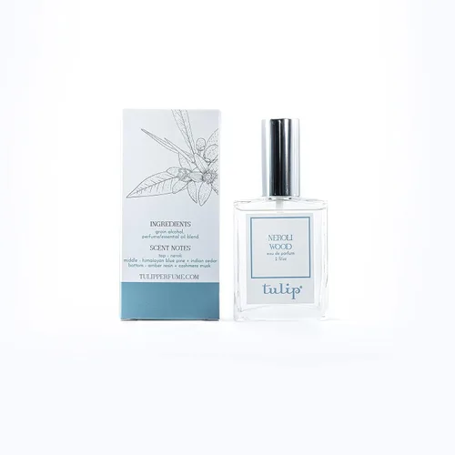 Vista 2 de Tulip Perfume Classic Eau De Parfum, Madera Neroli Azul, 2 onzas