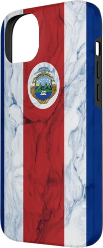 Vista 38 de Bandera de Costa Rica y fondo elegante - Funda del orgullo costarricense para iPhone 17