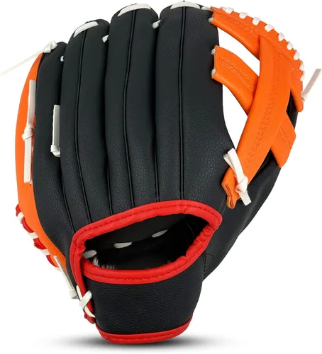 Vista 9 de Guante de béisbol, guante de sóftbol, guante de béisbol, 10.5-12.5 pulgadas para entrenamiento de jóvenes y adultos y juego de principiantes
