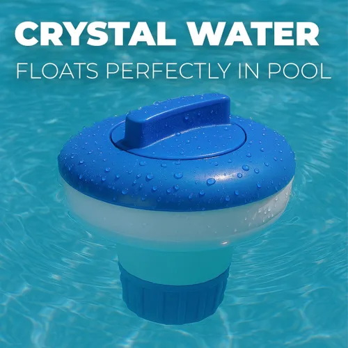 Vista 4 de XtremepowerUS Dispensador del cloro del flotador del bromo del cloro, dispensador del flotador de la tableta 3" para la piscina, idea para la tierra