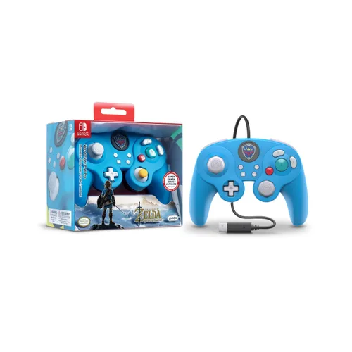 Vista 9 de PDP Gaming Legend Of Zelda Link GameCube Wired Fight Pad Pro Controller Link - Nintendo Switch