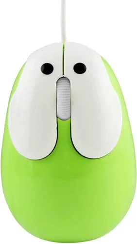 Vista 7 de CHUYI Ratón con cable con forma de delfín súper lindo de dibujos animados, mini ratones pequeños portátiles para computadora de escritorio