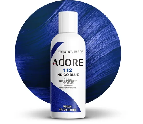 Vista 125 de Adore Tinte semipermanente verde para el cabello, vegano y sin crueldad, 4 onzas líquidas, 163 Green Apple (paquete de 1)
