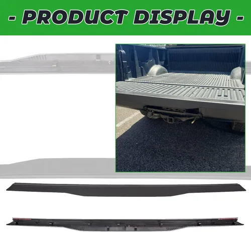 Vista 4 de ECOTRIC Moldura de tapa de portón trasero compatible con Nissan Titan Pickup 2004-2012 Reemplazo para 934867S200, 93486-7S200 NI1904102 Tapa
