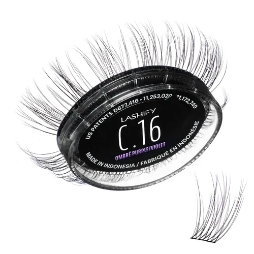 Vista 31 de Lashify Curl - Extensiones de pestañas Gossamer DIY de 0.394 pulgadas, color negro, pestañas postizas fáciles para un aspecto natural