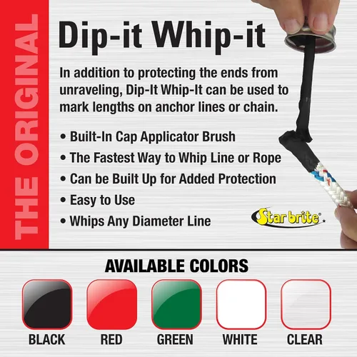 Vista 6 de Star Brite Dip-It Whip-It Líquido para Acabado de Cuerdas