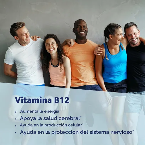 Vista 6 de Superior Source No Shot Vitamina B12 cianocobalamina 5000 mcg, tabletas microlingües de disolución rápida de 100 unidades, suplemento B12