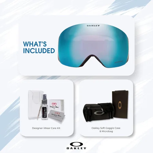 Vista 5 de OAKLEY Flight Deck MEDIUM/LARGE Ski Goggles For Men For Women OO7050, OO7064 + Care Kit