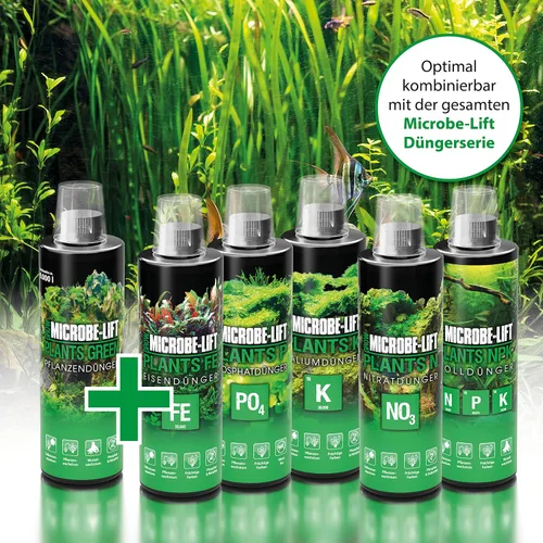 Vista 6 de MICROBE-LIFT - Fertilizante para plantas acuáticas todo en uno, aumenta el crecimiento de plantas y raíces, mejora la coloración, 8 onzas líquidas